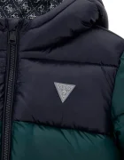 GUESS капитонирано яке за деца зелено L6YL01 W2655