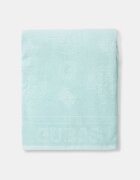 GUESS Кърпа за баня от памук тюркоазена E6GZ01 KG490