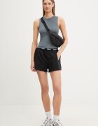 GUESS Къс панталон 2в1 дамски SELENE Черен с висока талия V6GD18 W2344