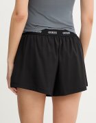 GUESS Къс панталон 2в1 дамски SELENE Черен с висока талия V6GD18 W2344