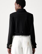 GUESS късо яке дамско CLAUDIE черно W6YL21 K4327