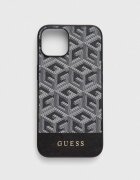 GUESS Кейс за телефон iPhone 14 6.1" в черно