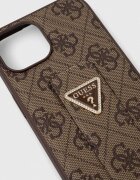 GUESS Кейс за телефон iPhone 15 / 14 / 13 6.1'' в кафяво