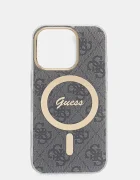 GUESS Кейс за телефон iPhone 16 Pro 6.3" в тъмносиньо GUHMP16LH4STK