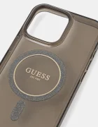GUESS Кейс за телефон iPhone 16 Pro Max 6.9" в кафяво GUHMP16XHFGEREK