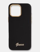 GUESS кейс за телефон iPhone 16 Pro Max черен GUHCP16XSMBSLK