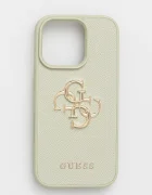 GUESS Кейс за телефон iPhone 16 Pro в зелено GUHCP16LPGT4MBN