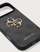 GUESS кейс за телефон iPhone 17/18 Pro Max черен GUHCP18X4GMGGR
