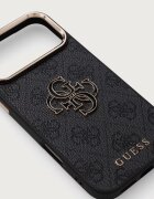 GUESS кейс за телефон iPhone 17/18 Pro Max черен GUHCP18X6P4SRMLK