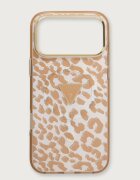 GUESS кейс за телефон iPhone 17/18 Pro Max кафяв GUHMP18XHLEGTGLW