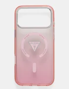 GUESS Кейс за телефон iPhone 17 Pro Max в розово GUHMP17XHGTMLCGP