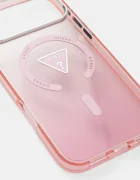 GUESS Кейс за телефон iPhone 17 Pro Max в розово GUHMP17XHGTMLCGP
