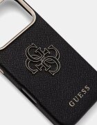 GUESS Кейс за телефон iPhone 17 Pro в черно GUHCP17L5PS4RGGK