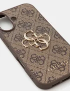 GUESS Кейс за телефон iPhone 17 в кафяво GUHCP17S4GMGBR