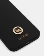 GUESS кейс за телефон Phone 15 Pro Max черен GUHCP15XM4DGPK