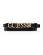 GUESS колан дамски от имитация на кожа черен BW9324 P6115