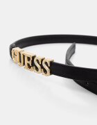 GUESS колан дамски от имитация на кожа черен BW9324 P6115