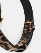 GUESS колан дамски от имитация на кожа CIRENE кафяв BW9331 P6125