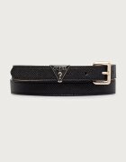 GUESS колан дамски от имитация на кожа GILDA черен BW9457 P6320