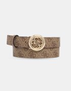 GUESS колан дамски от имитация на кожа JANIE бежов BW9357 P6230