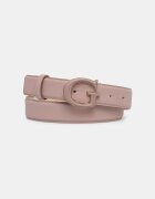 GUESS колан дамски от имитация на кожа розов BW9340 P6230
