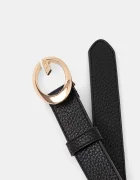 GUESS колан дамски от кожа CAMDEN черен BW9306 P5430