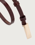 GUESS колан дамски от кожа x LEONIE HANNE бордо BW9511 P6412