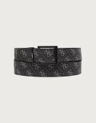 GUESS колан мъжки от имитация на кожа черен BM7961 P6435