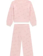 GUESS комплект за деца с добавена вълна розов K6BG01 Z1289