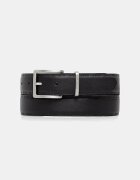 GUESS Кожен колан мъжки в черно BM7867 P6135