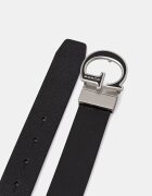 GUESS Кожен колан мъжки в черно BM7869 P6135