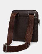 GUESS Кожена чанта през рамо FIRENZE в кафяво HMFITC P5123