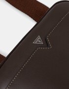 GUESS Кожена чанта през рамо FIRENZE в кафяво HMFITC P5123