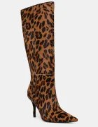 GUESS Кожени ботуши GRESSAY