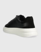 GUESS Кожени маратонки ELBA в черно FMPVIB SUE12