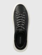 GUESS Кожени маратонки ELBA в черно FMPVIB SUE12