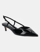 GUESS Кожени обувки с тънък ток JESSON