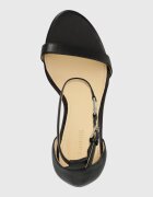 GUESS Кожени сандали KABAIL3 в черно FL8KIL LEA03
