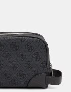 GUESS козметична чантичка за път мъжка MILANO сива PMMIPL P6261
