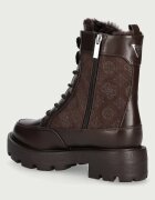 GUESS кубинки с платформа дамски YAROLEN кафяви FLFYEN ELE10