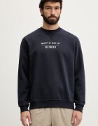 GUESS мъжки памучен суичър x North Sails тъмносиня M6GQ26 K3490
