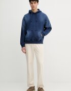 GUESS мъжки с качулка памук TERRY тъмносин M6GQ20 K3168