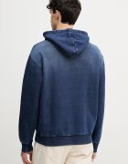 GUESS мъжки с качулка памук TERRY тъмносин M6GQ20 K3168