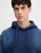 GUESS мъжки с качулка памук TERRY тъмносин M6GQ20 K3168