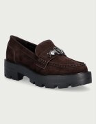 GUESS мокасини дамски YAAKO2 кафяви FLFYA2 SUE14