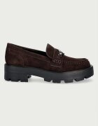 GUESS мокасини дамски YAAKO2 кафяви FLFYA2 SUE14