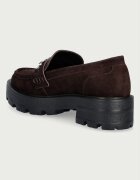 GUESS мокасини дамски YAAKO2 кафяви FLFYA2 SUE14