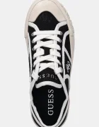 GUESS Ниски кецове ISSAH в черно FLPISS FAL12