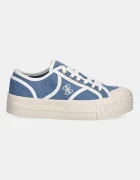 GUESS Ниски кецове ISSAH в синьо FLPISS FAL12