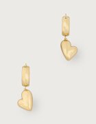 GUESS обици дамски от неръждаема стомана GOLDEN LOVE JUBE06.456JW